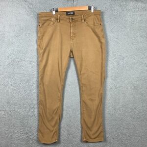 DUER N2X No Sweat Pants Mens 38 x‎ 30 Tobacco Slim Straight Fit Stretch 5 Pocket